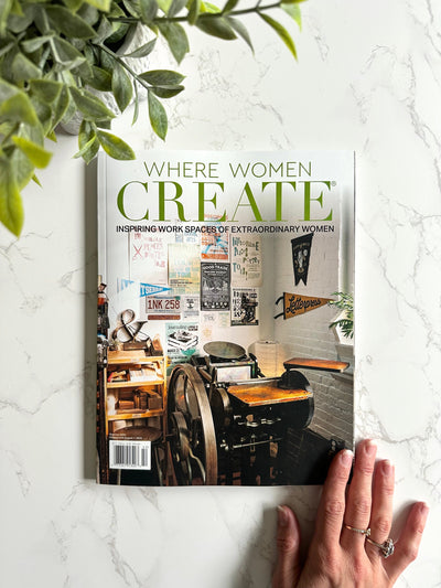 An Honor: Featured in Where Women Create