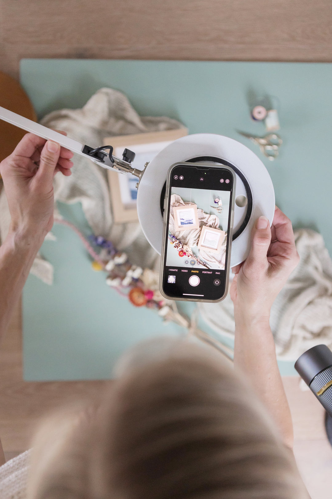 Illuminating Creativity: My Canvas Lamp