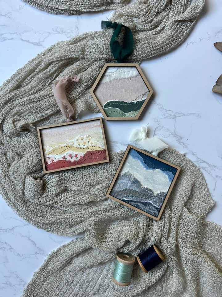 Framed Orignal Ornaments
