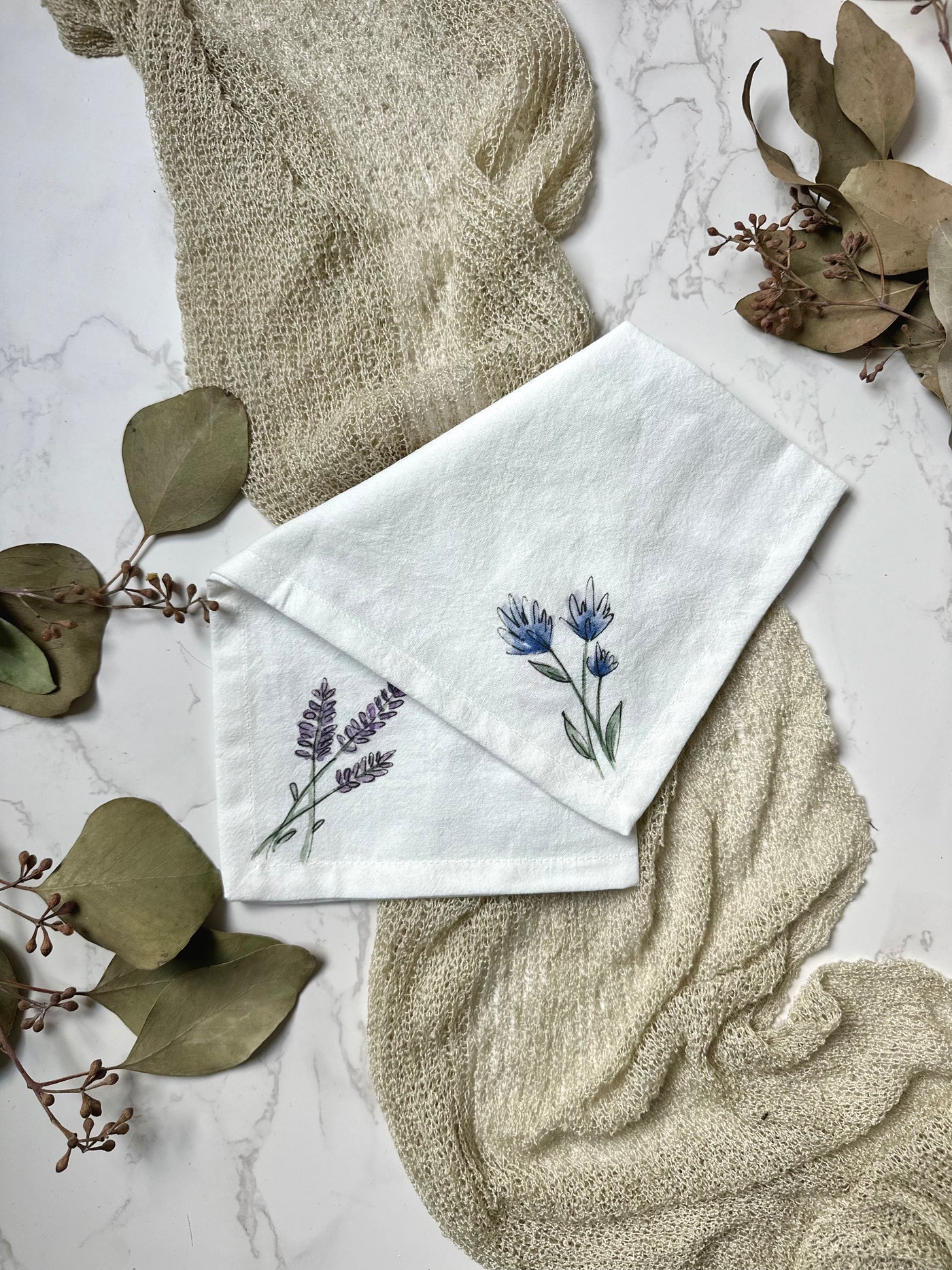 Cloth Napkins: Florals