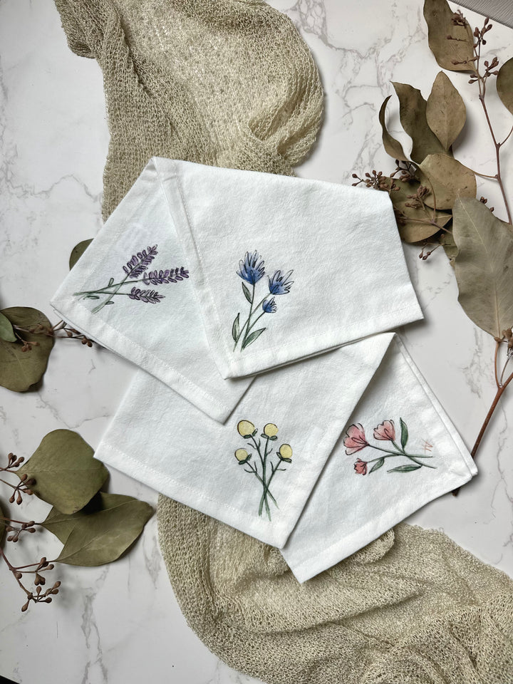 Cloth Napkins: Florals