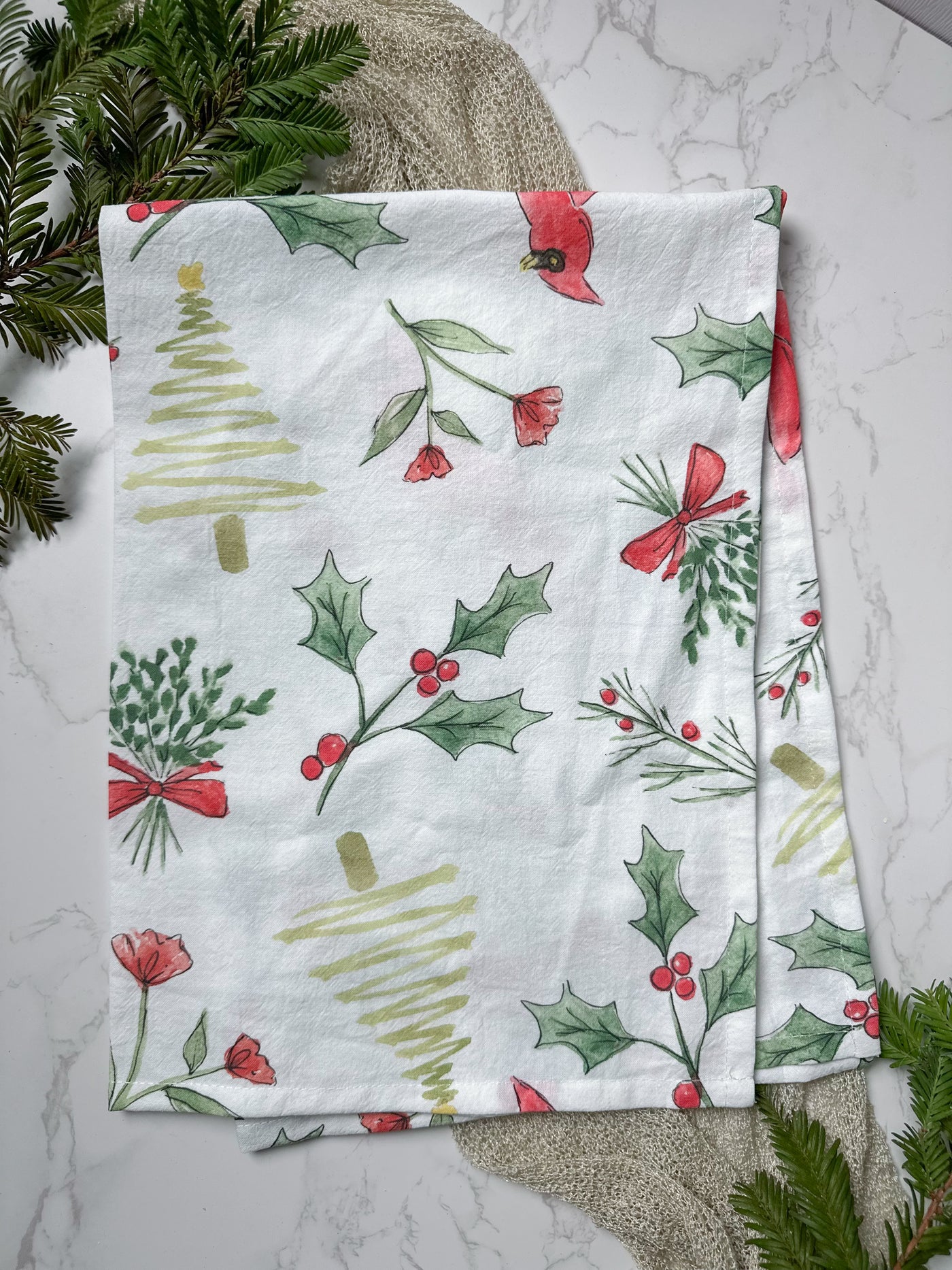 Tea Towel: Holiday Motif Edition