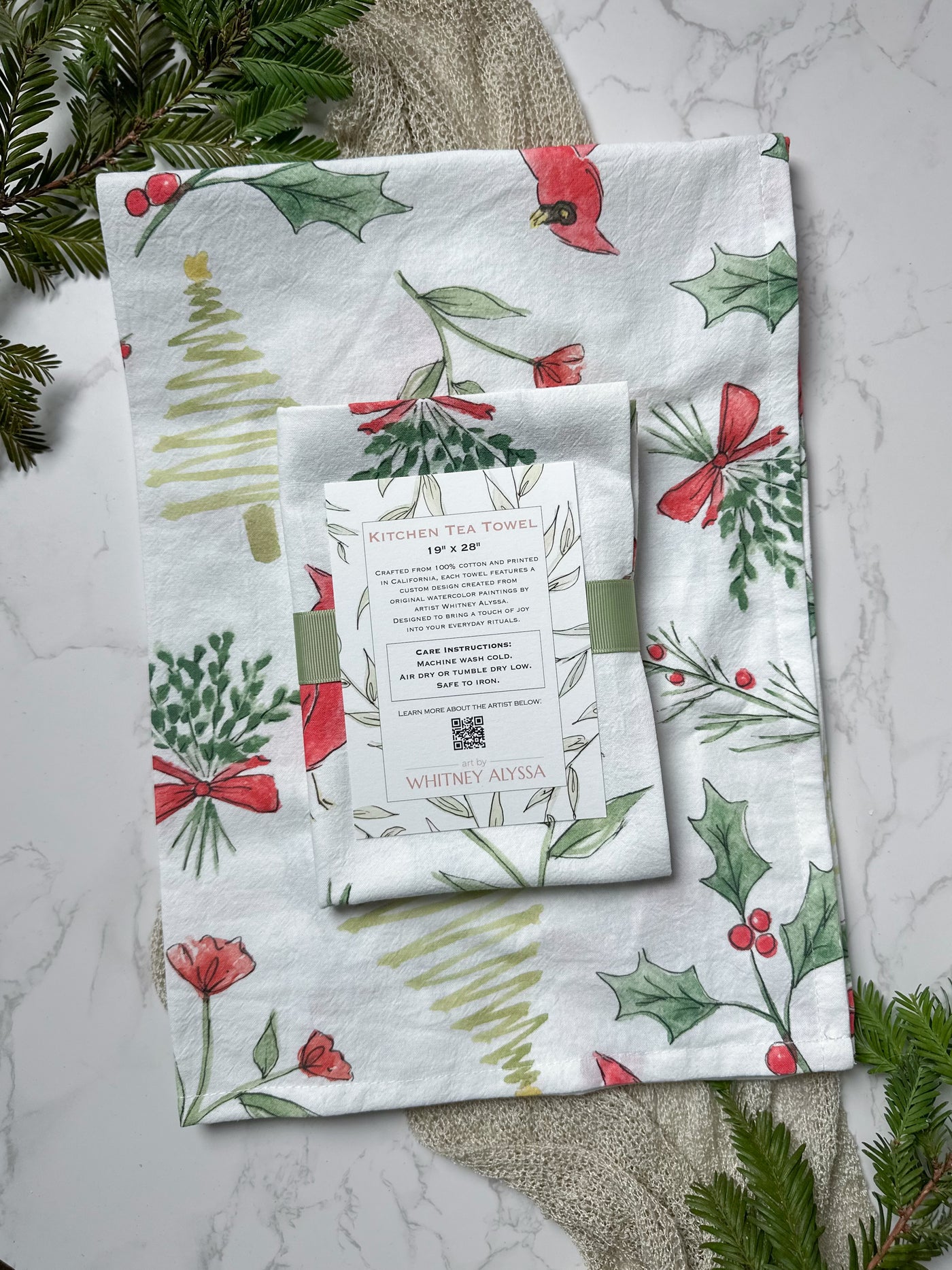 Tea Towel: Holiday Motif Edition