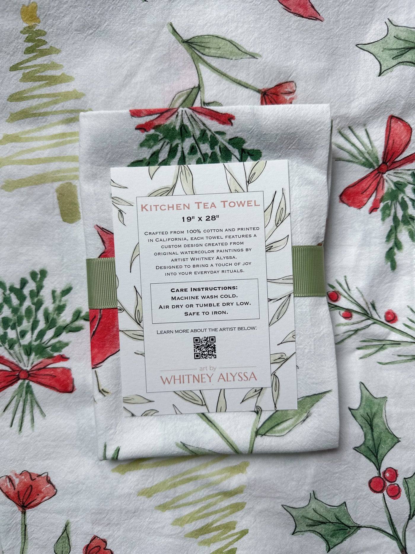 Tea Towel: Holiday Motif Edition