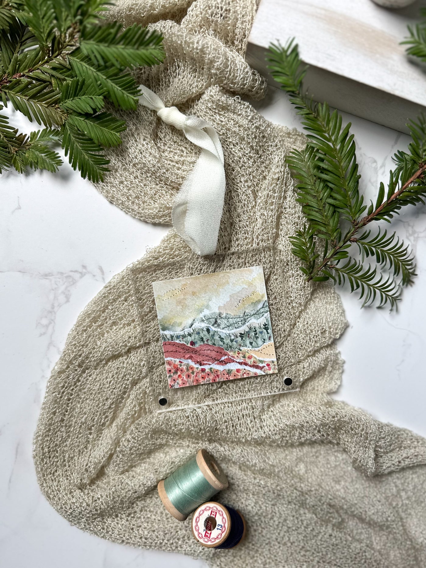 Super Bloom Ornament - Acrylic Frame