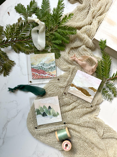 Winter Forest Ornament - Acrylic Frame