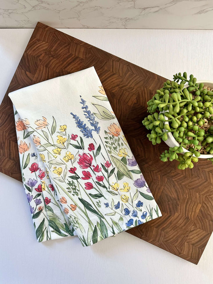 Tea Towel: Wildflowers