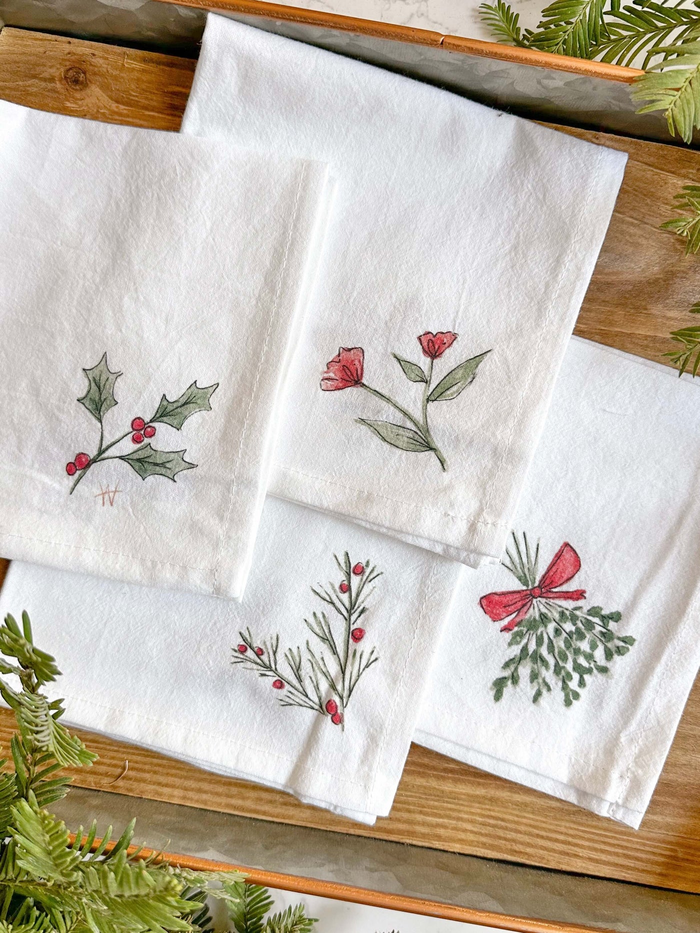 Holiday Cloth Napkins