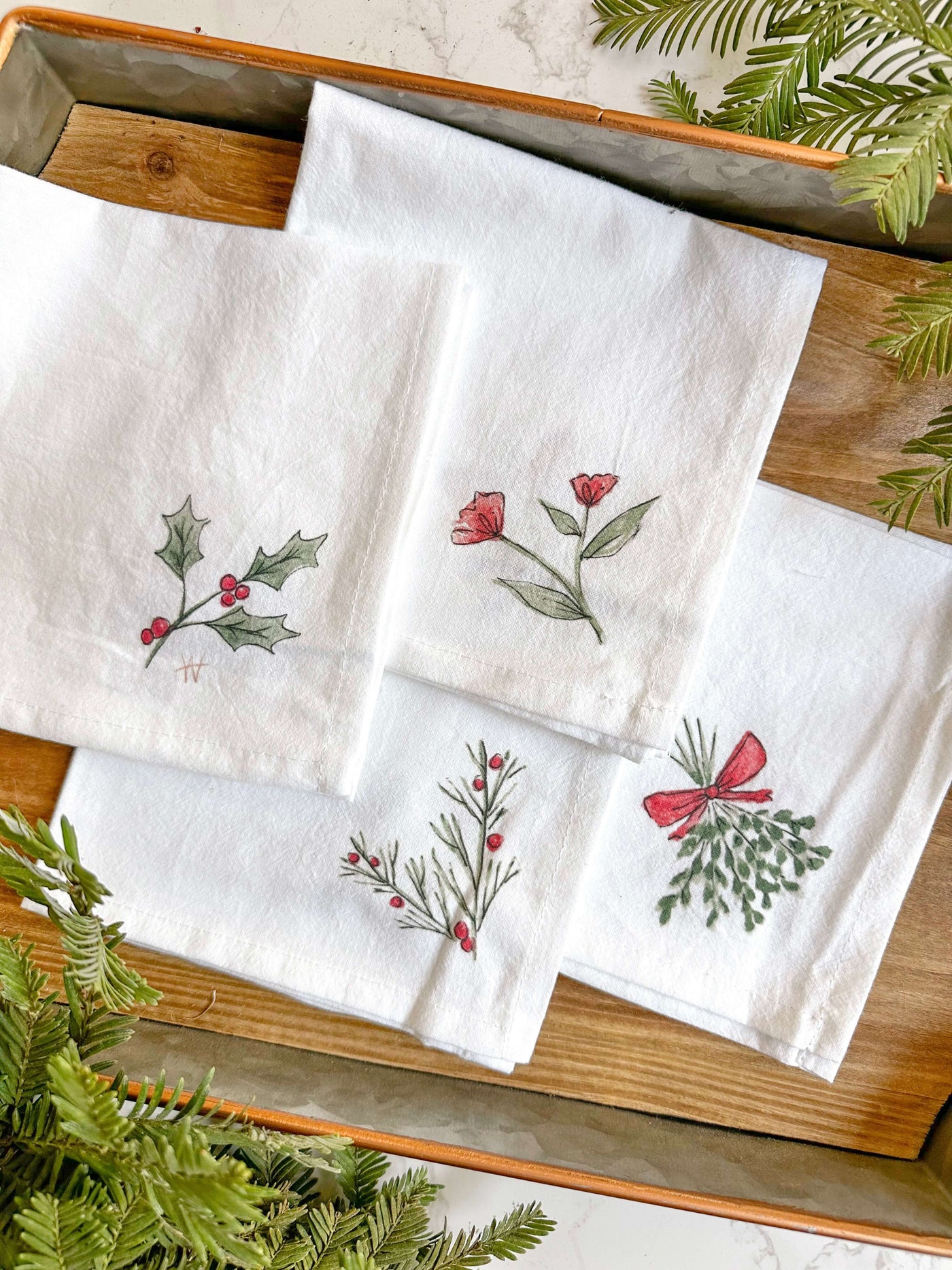 Holiday Cloth Napkins