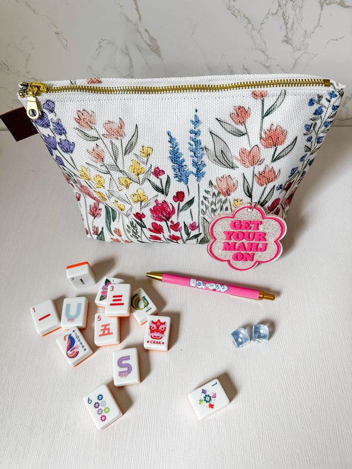 Small Travel Bag: Wildflowers
