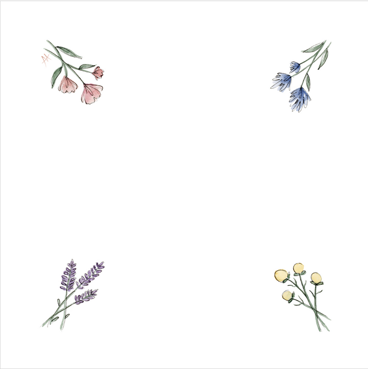Cloth Napkins: Florals
